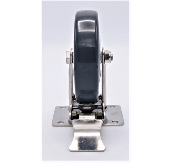 Kolečka transportní, nerezová, průměr 125 mm