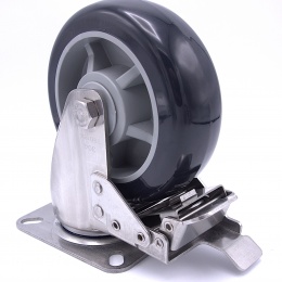 Kolečka transportní, nerezová, průměr 150 mm