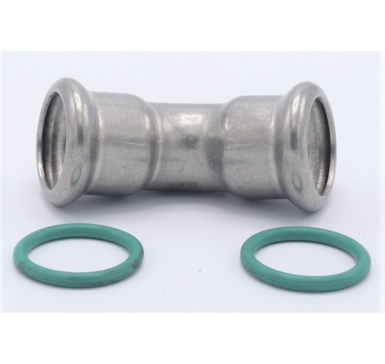 Koleno 45°, lisovací, F/F, 22 mm