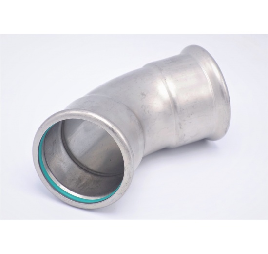 Koleno 45°, lisovací, F/F|54 mm