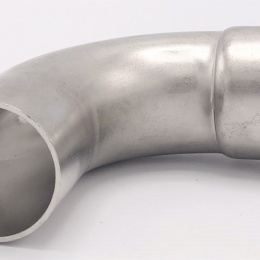 Koleno 90°, lisovací, F/M 42 mm, nerezová ocel