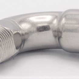 Koleno 90°, lisovací,F/závit vnější,22 mm_1/2"