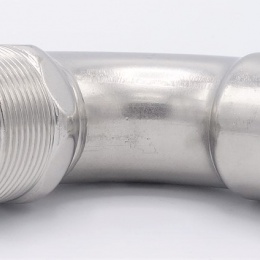 Koleno 90°, lisovací,F/závit vnější, 42 mm_1 1/2"