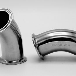 Koleno clamp 45°| DN40 (40x1,5mm / clamp límec 50,5mm)