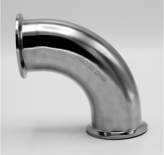 Koleno clamp 90°| DN50 (52x1,5mm / clamp límec 64mm)