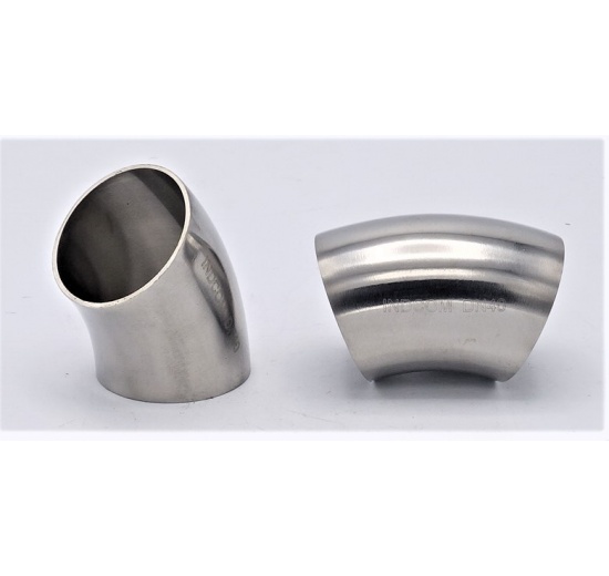 Koleno navařovací nerezové 45° DN40 (40x1,5mm)