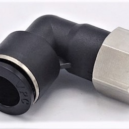 Koleno otočné s vnitřním závitem DN 12mm x 3/8, pneumatické prvky