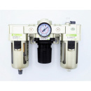 náhled produktu Kombinovaná jednotka na úpravu stlačeného vzduchu (filtr + regulator + lubrikátor) | G 3/8"