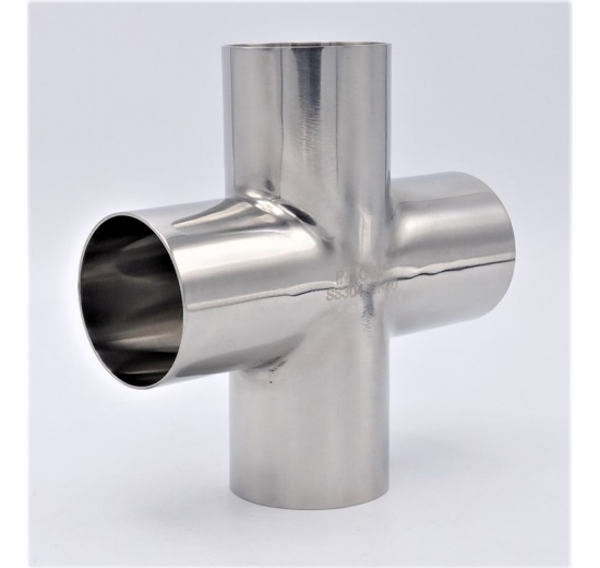 Kříž, navařovací DN50 (52x1,5mm) nerez