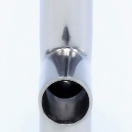 kříž, navařovací, nerezový, DIN DN15