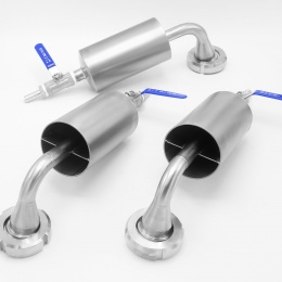 Kvasná zátka_bubbler_připojení DIN DN40