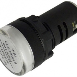 LED signálka AC 220 V - bílá