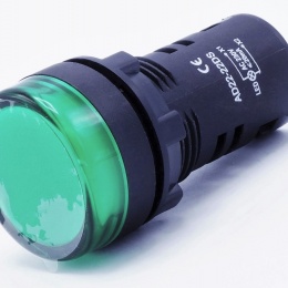 LED signálka AC 220 V - zelená