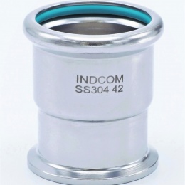 lisovací přechodka s clamp límečkem 50,5 mm