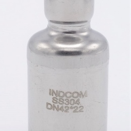 Lisovací redukce (redukovaná vsuvka) M/F 42/22 mm, nerez