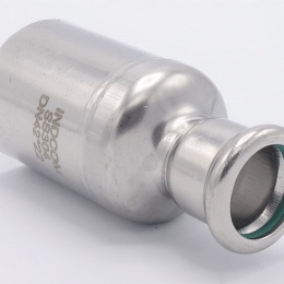 Lisovací redukce (redukovaná vsuvka) M/F 42/22 mm, nerez