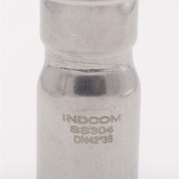 Lisovací redukce (redukovaná vsuvka), M/F 42/35 mm, nerezová