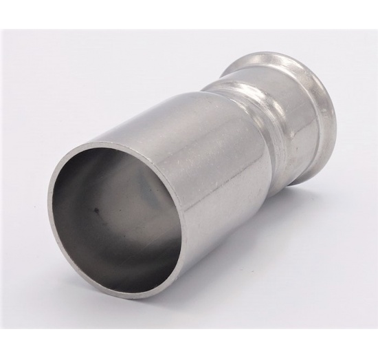 Lisovací redukce (redukovaná vsuvka), M/F 42/35 mm, nerezová