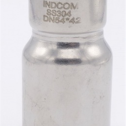 Lisovací redukce (redukovaná vsuvka) M/F 54/42 mm, nerezová