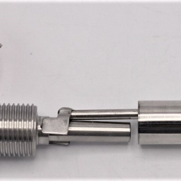 Magnetický plovákový vodorovný snímač hladiny - nerezový