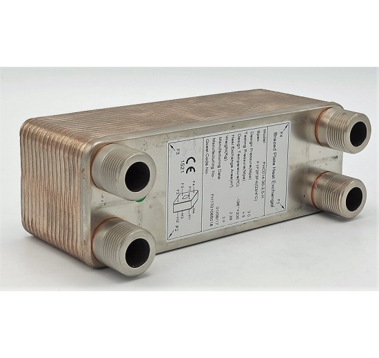 Mědí pájený deskový výměník tepla 20-95 kW