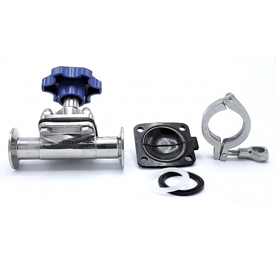 Membránový ventil, clamp C-C DN25 (K50.5)