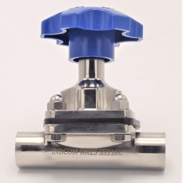 Membránový ventil, navařovací S-S, EPDM DN25(28x2,0mm)