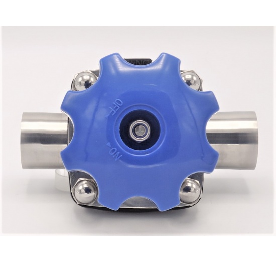 Membránový ventil, navařovací S-S, EPDM | DN40(40x2,0mm)