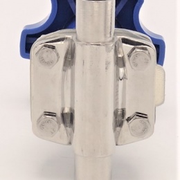 Membránový ventil, navařovací S-S, Silikon, DN15