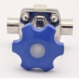 Membránový ventil, navařovací S-S, Silikon | DN20(22x1,5mm)