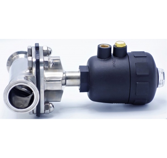 membránový ventil pneumaticky ovládaný DN40