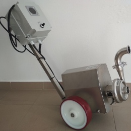 Mobilní odstředivé čerpadlo nerezové