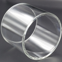 náhradní borosilikátové sklo pro potrubní průhledítko - vnější průměr 115 mm, síla stěny 5 mm, výška 100 mm
