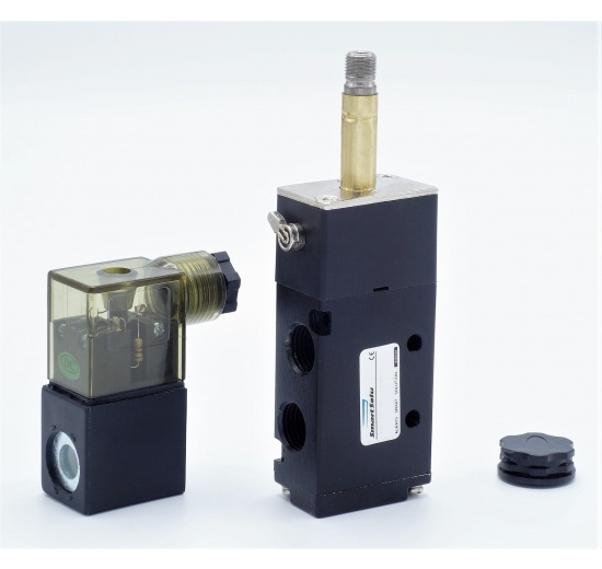 náhradní cívka DC24V, pilotní ventil 5 vstupů/2 pozice