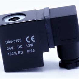 náhradní cívka pro elektromagnetický ventil, 24V DC