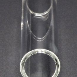 náhradní extra tvrdé borosilikátové sklo k průhledítku potrubnímu