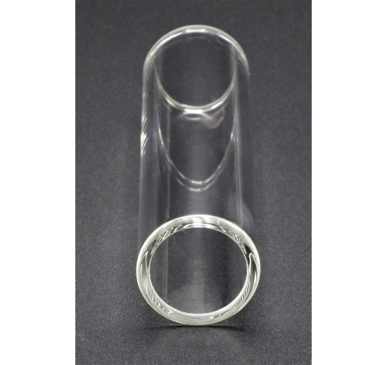 náhradní extra tvrdé borosilikátové sklo k průhledítku potrubnímu