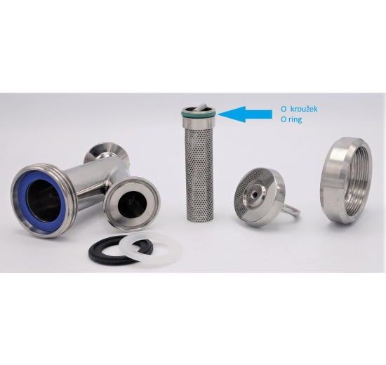 Náhradní těsnění pro nerezový Y - filtr |  DN20(K50.5)  O -kroužek 20x3mm