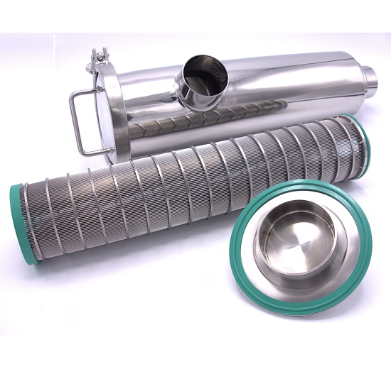 Náhradní těsnění vnitřního válcového filtru DN50, FKM