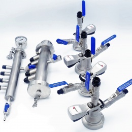 Narážecí hlava celonerezová - plochá (typ A)