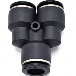 Nástrčné šroubení z plastu, Spojka Y DN 6mm