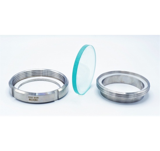 navařovací maticové průhledítko pro pozorování vnitřního prostoru uzavřených nádob