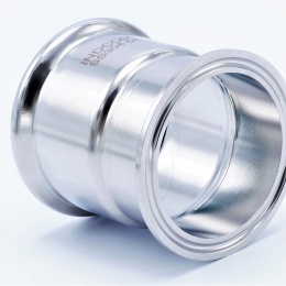 nerezová clampová redukce 54 mm, clamp límeček 64 mm