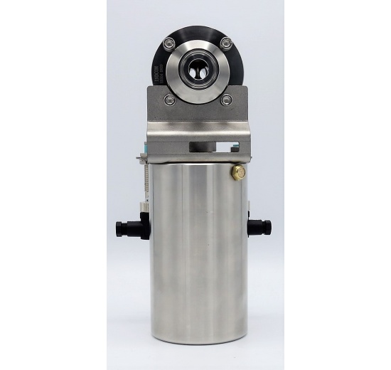 Nerezová klapka přímá DN20, clamp typ C-C, s pneumatickým pohonem