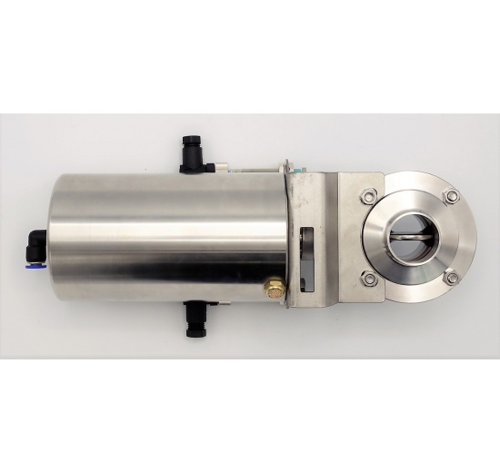 Nerezová klapka přímá DN32, závitová / navařovací typ G-S