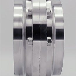 Nerezová klapka přímá, navařovací typ S-S | DN150 Nerezová klapka přímá, navařovací typ S-S DN150