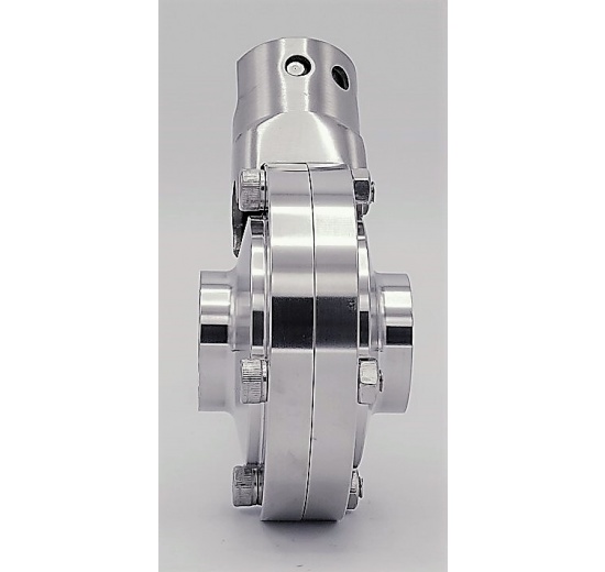 Nerezová klapka přímá, navařovací typ S-S | DN32 (34x1.5mm)