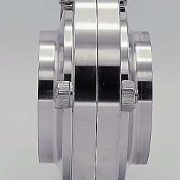 Nerezová klapka přímá, navařovací typ S-S  DN65 (70x2mm)