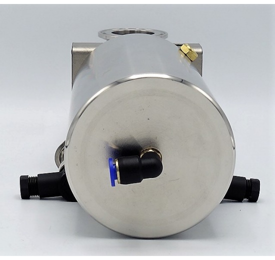 Nerezová klapka přímá, pneumaticky ovládaná, typy C-C DN40