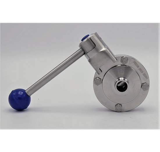 Nerezová klapka přímá, uzavírací,navařovací, typ S-S, DN15